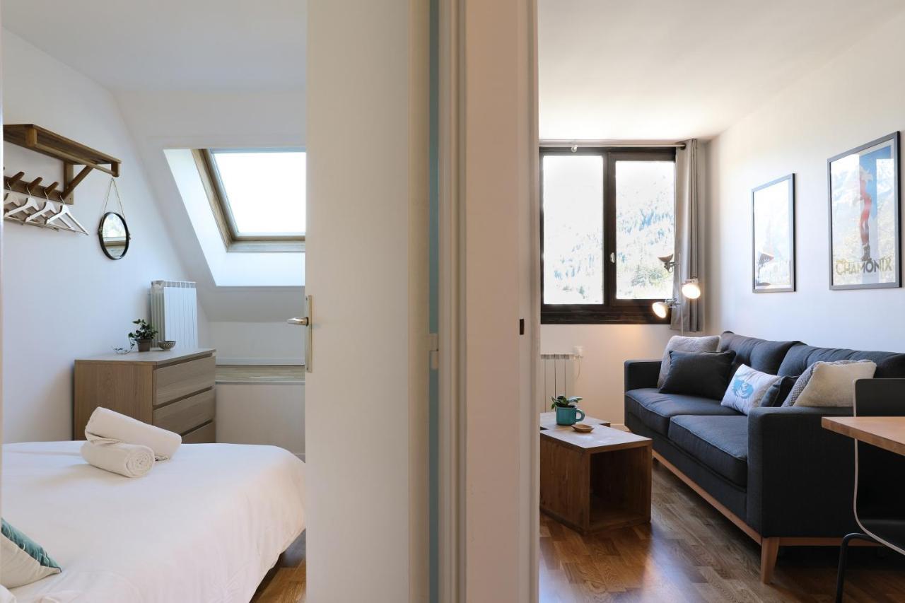 Apartment Chamois Blanc 7A - Great Views Of 샤모니 외부 사진