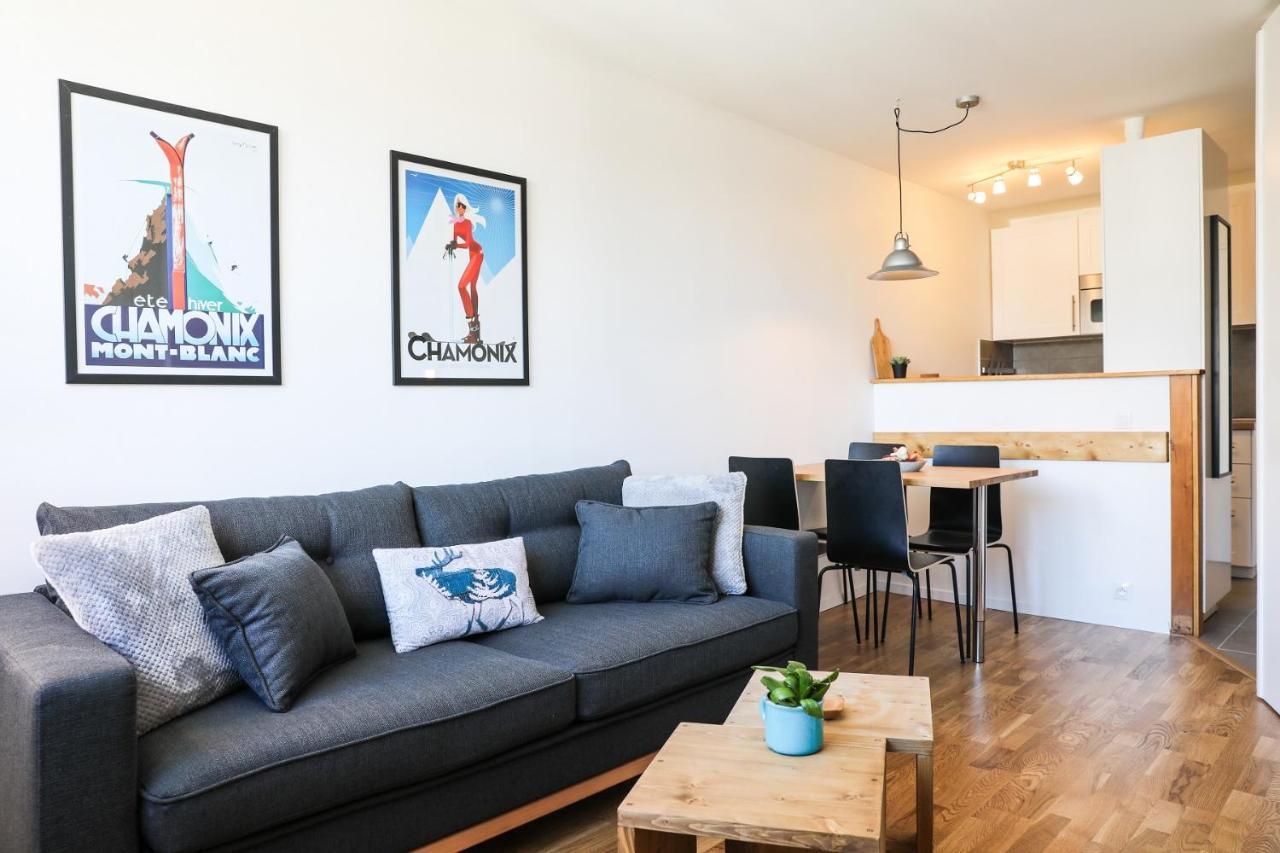 Apartment Chamois Blanc 7A - Great Views Of 샤모니 외부 사진